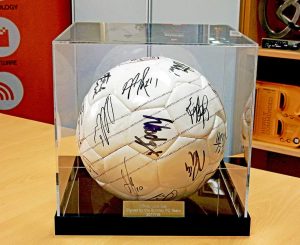 Burnley FC Signed Ball