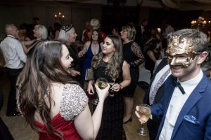 Guests enjoying the ball