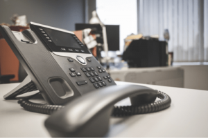 Image of a office phone