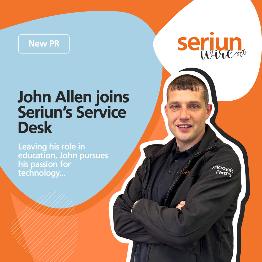 John Allen joins Seriun’s Service Desk