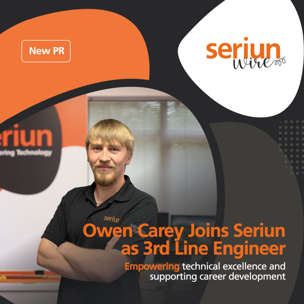 Owen Carey Joins Seriun as 3rd Line Engineer